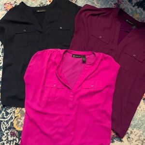 Last chance! Lot of 3 INC camp shirts, large